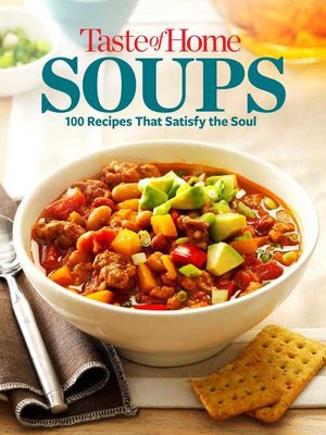 cover image of Taste of Home Soups Mini Binder